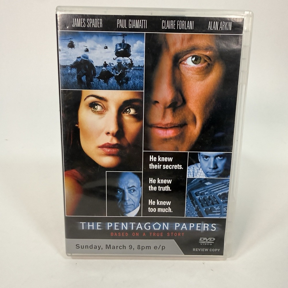 2003 The Pentagon Papers FX TV Press Screener (DVD)